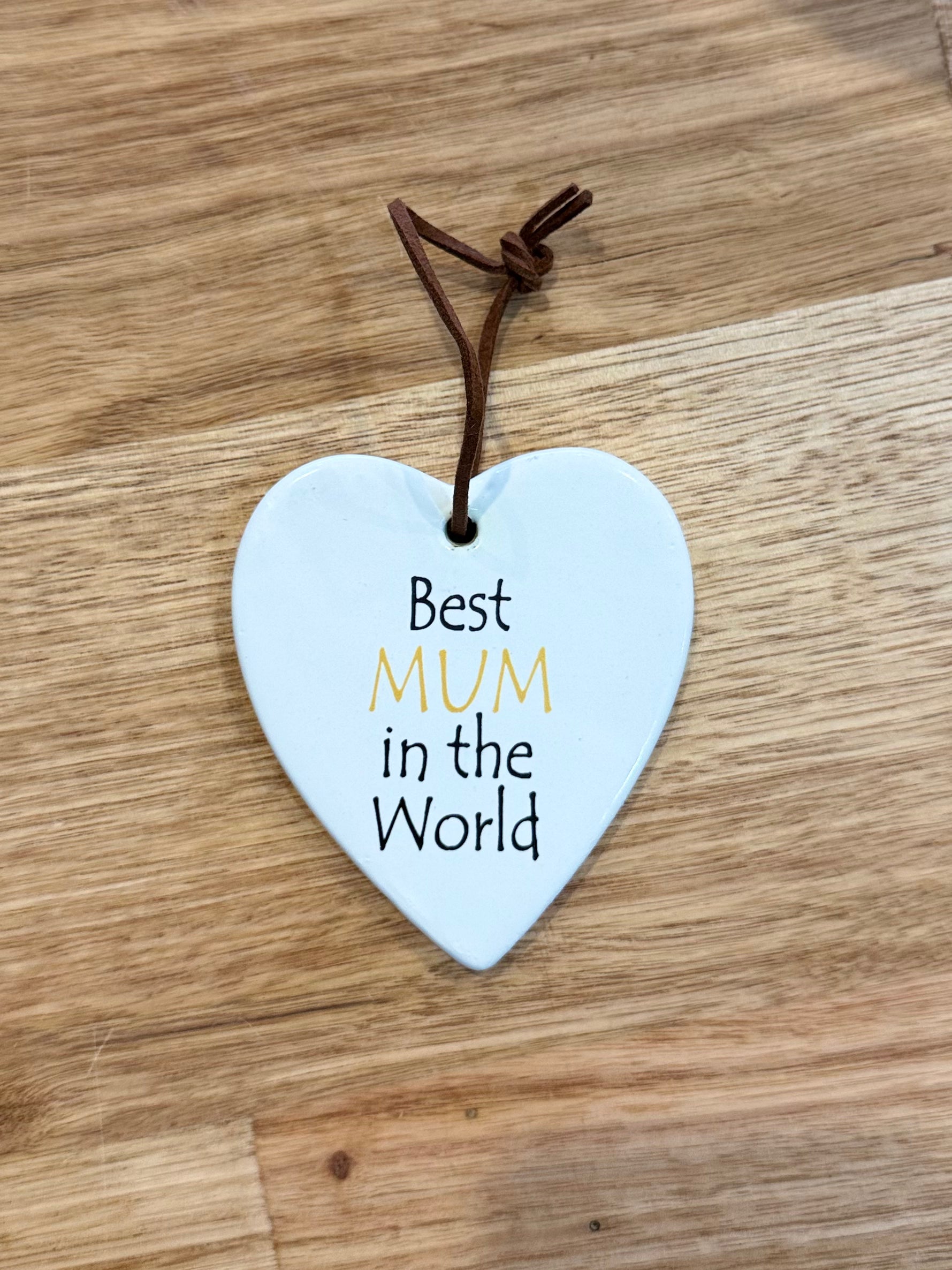 Ceramic Hanging Shape Mum