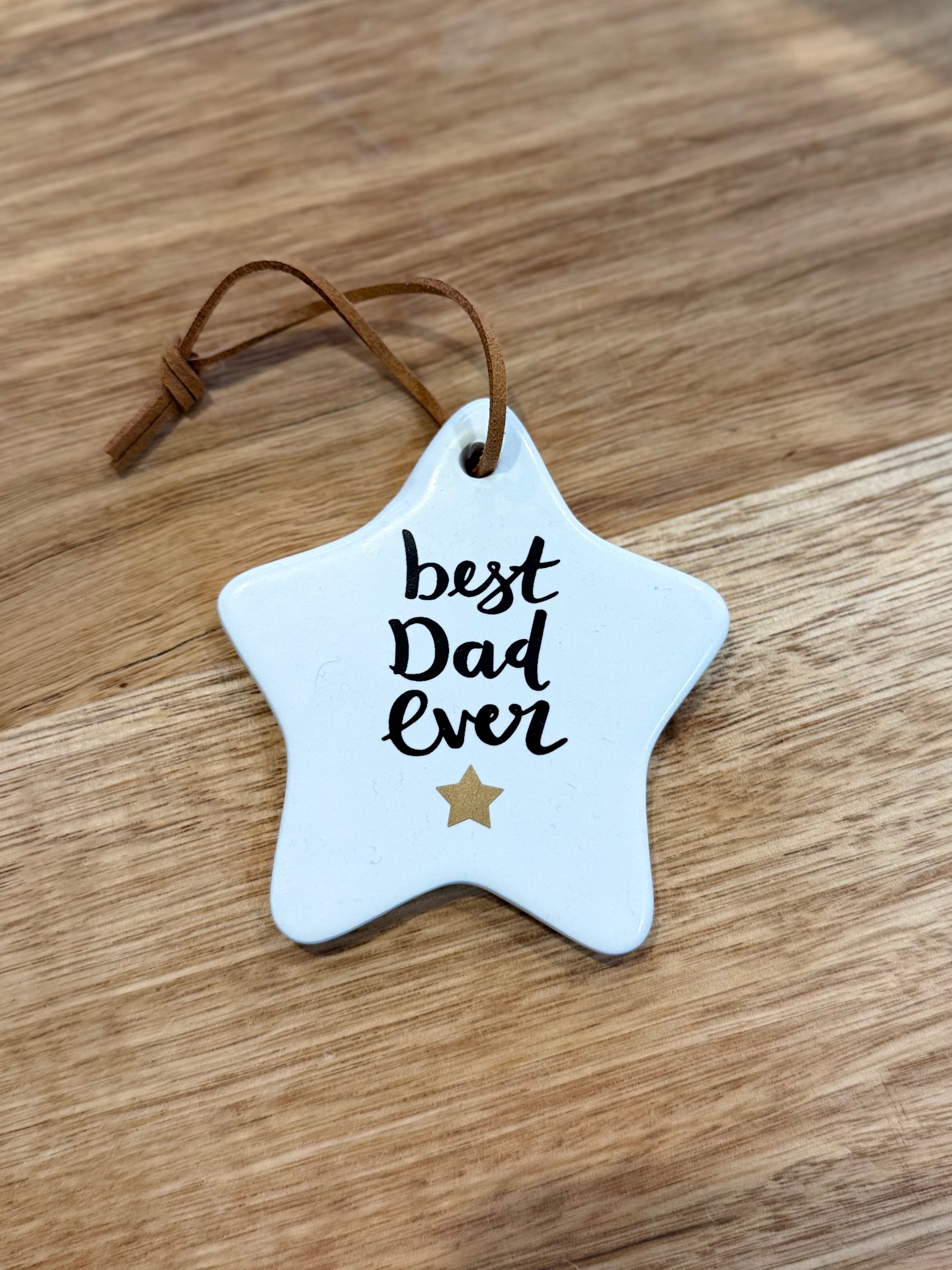 Ceramic Hanging Shape Dad